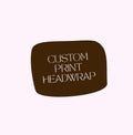 Custom Print Headwrap