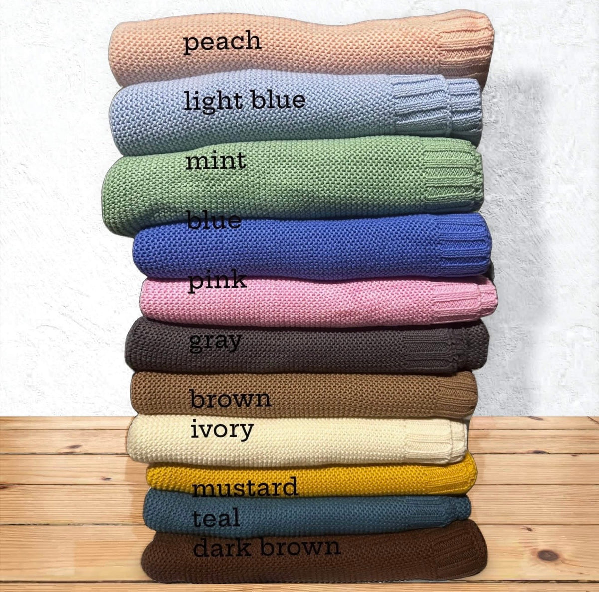 Knit Blanket Pre-Order