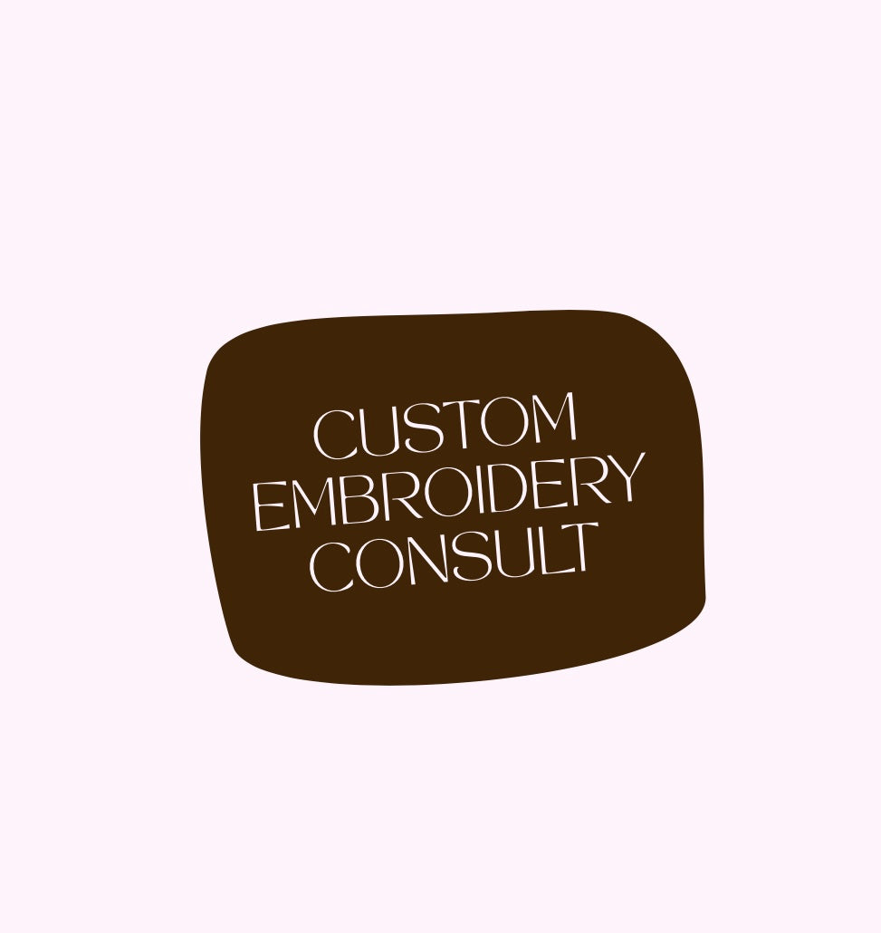 Custom Embroidery Consult
